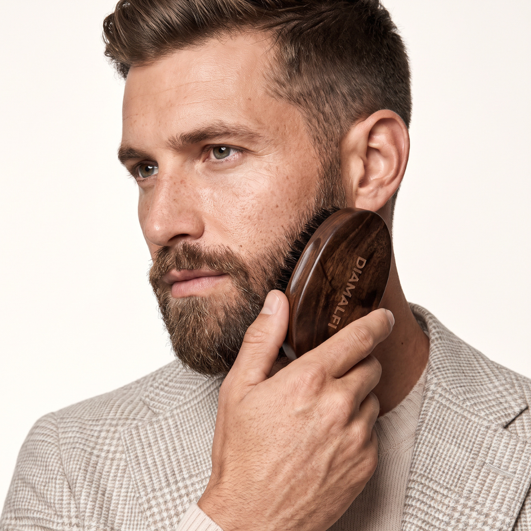 Walnut Beard Brush